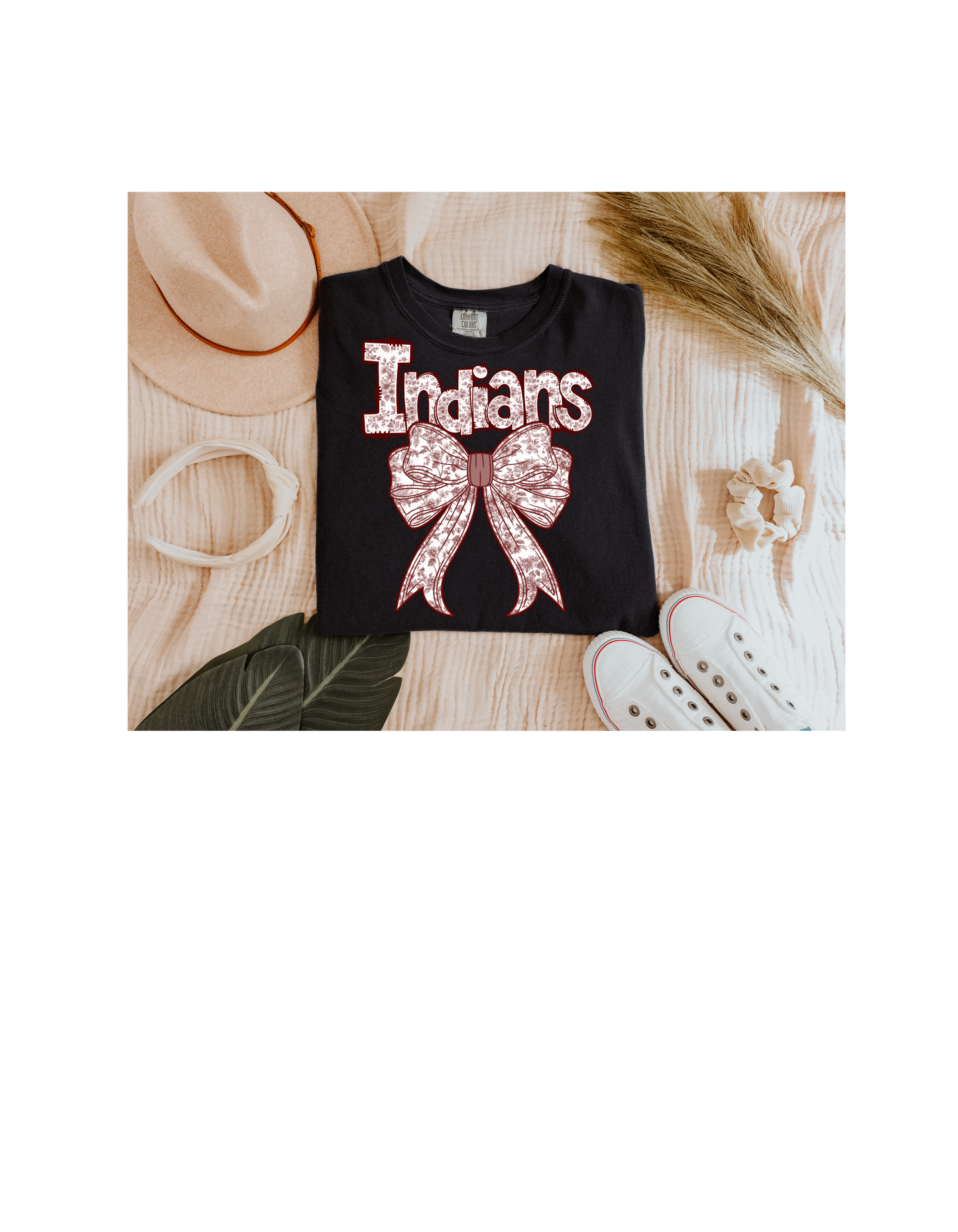 Indians Floral T-shirt