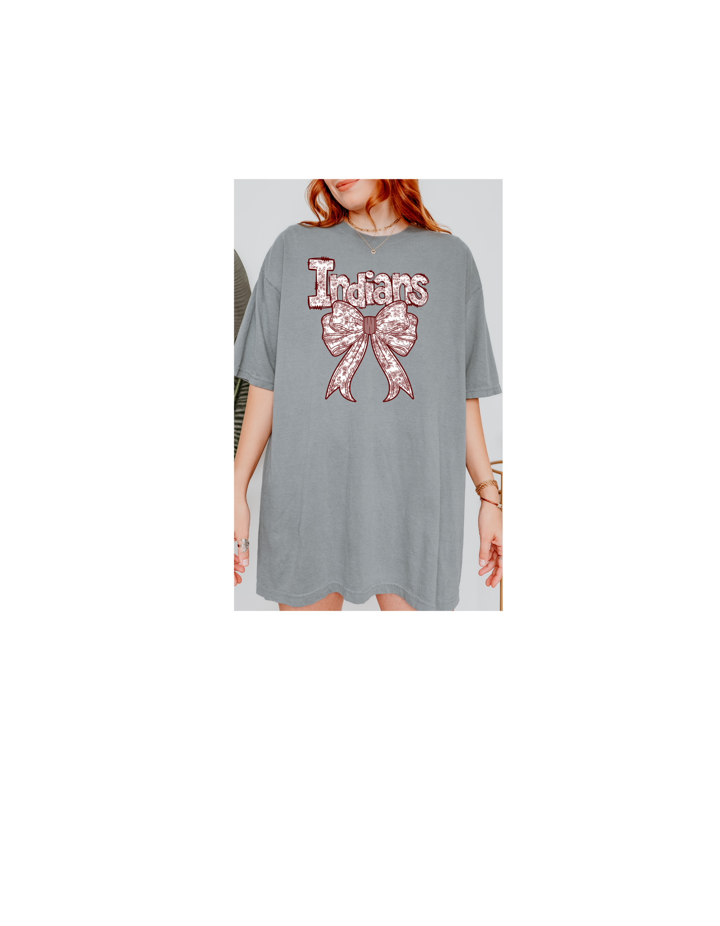 Indians Floral T-shirt