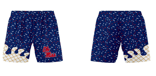 Ice Cream Shorts-Ole Miss