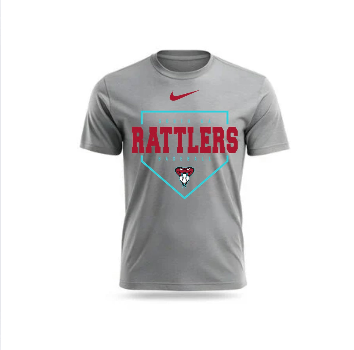 Rattlers Home plate N shirt (Customizable)