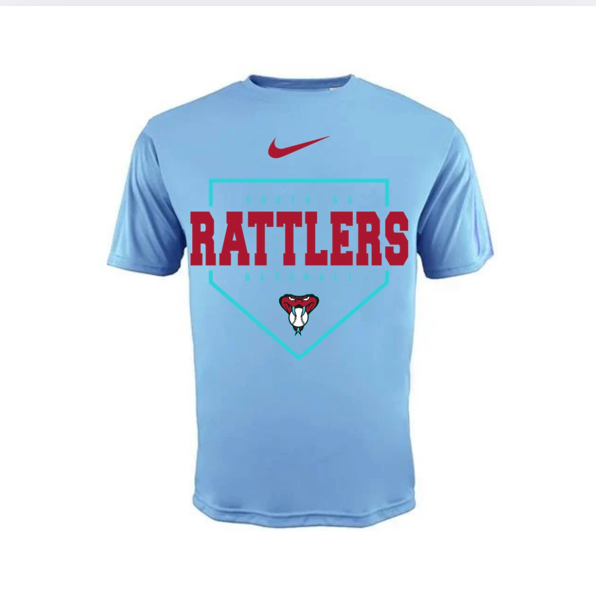 Rattlers Home plate N shirt (Customizable)