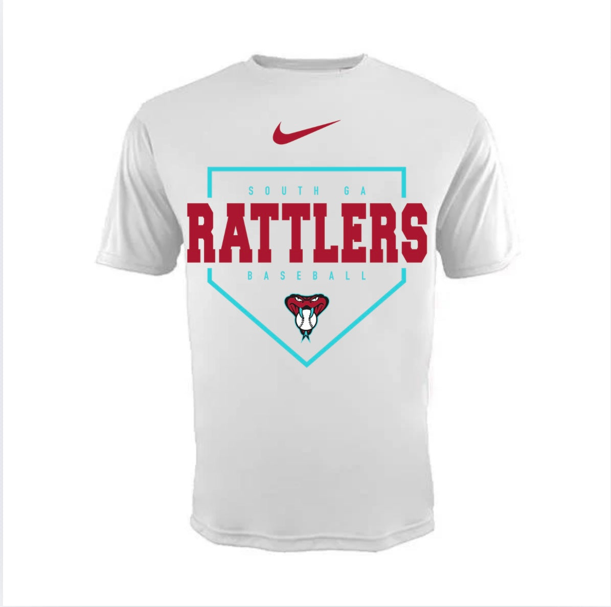 Rattlers Home plate N shirt (Customizable)