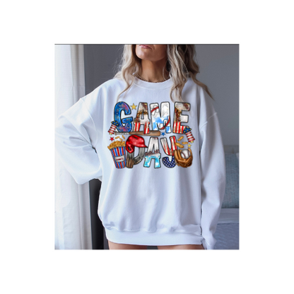 Baseball GameDay Sweatshirt RWB