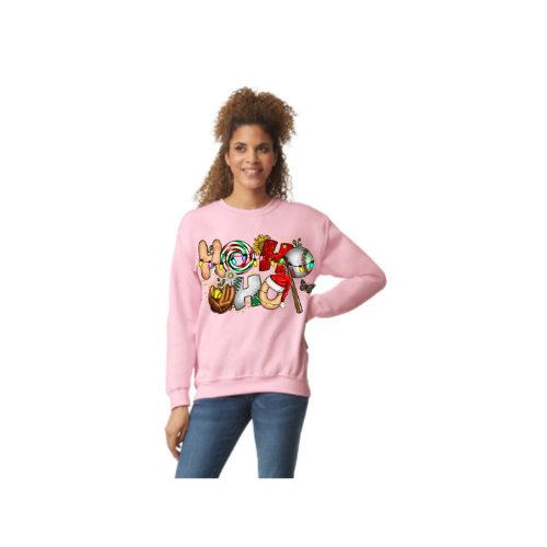 Baseball Ho Ho Ho Sweatshirt