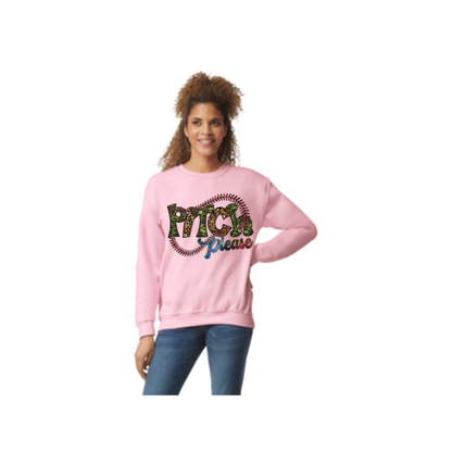 Baseball Pitch Please Sweatshirt